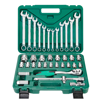37-Piece Chrome Vanadium Steel Multi-Function Tool Kit for Car Repair