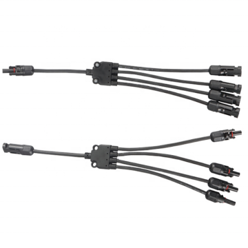 Hot Sale Solar Y-Typ 1 bis 4 Adapter-Flammenretteranter Anschluss