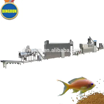 Floating fish feed pellet mill making machine