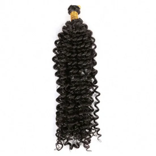 MYZYR Long Ombre Blonde Water Wave 14inch Passion Twist Hair Bohemian Braid Crochet Hair Braiding Synthetic Hair Extension