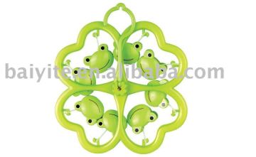 SY-2513 lovely cartoon plastic clothes drying rack
