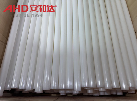 35mm white polyethylene round rod
