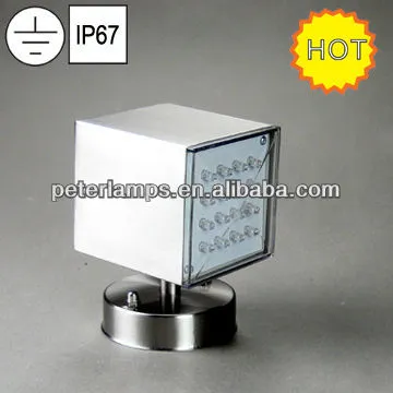 LED wall light Stainless steel IP54