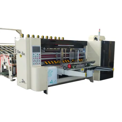 High-Speed Automatic DGM Machine for Rotating Die Cutting of Corrugated Cardboard Carton Boxes