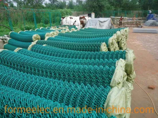 Hot Dipped Galvanized Chain Link Fence Diamond Mesh Chain Link Mesh