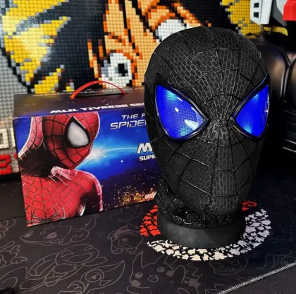 High-Quality Cosplay The Amazing Spider-Man Mask - Garfield Version Peter Parker Adult Mask
