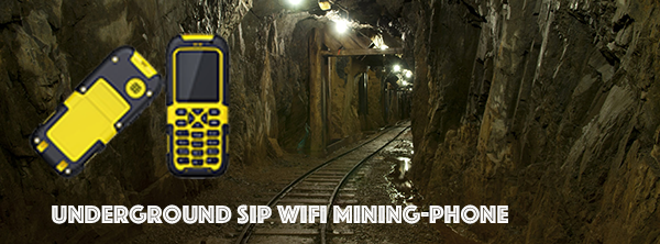 Underground SIP WIFI mining-phone