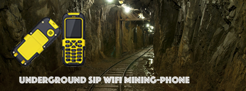 Metro WIFI SIP teléfono de minería