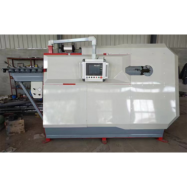 CNC Automatic Hydraulic Round Bar Hoop Bender and Cutter (4-20mm)