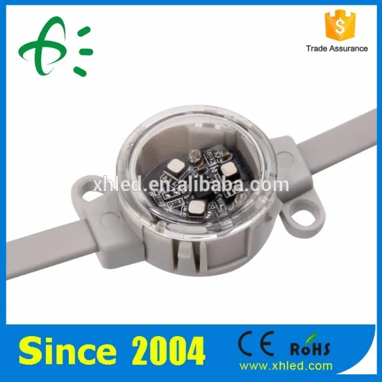 ce rohs approved programmable 3535 smd 30mm 0.75W 12V waterproof pixel led dmx