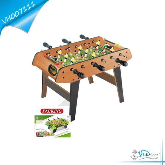 Latest indoor wooden football table game toy