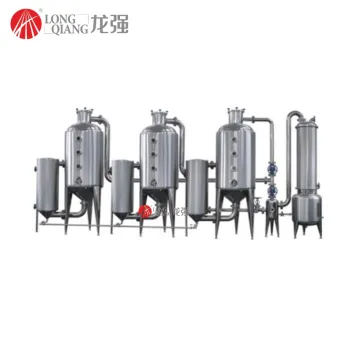 Triple Effect Evaporator Machine for Milk, Syrup, and Juice Liquids