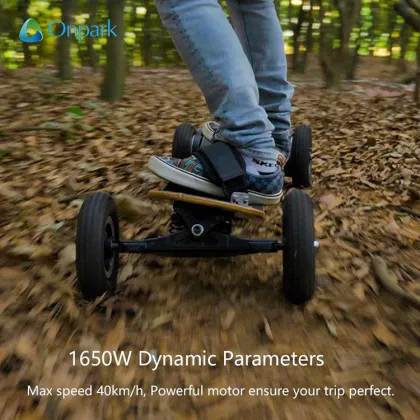 New Motorized Skateboard: Pro Electrico Electric Off-Road Skateboarding Experience