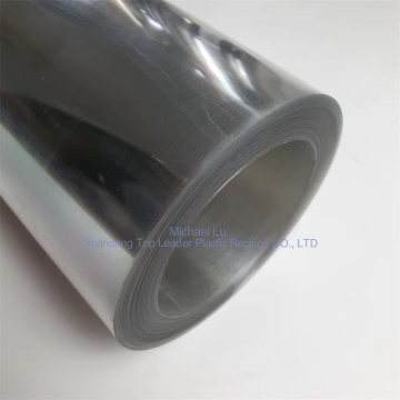 Transparent recyclable PET roll for thermoforming