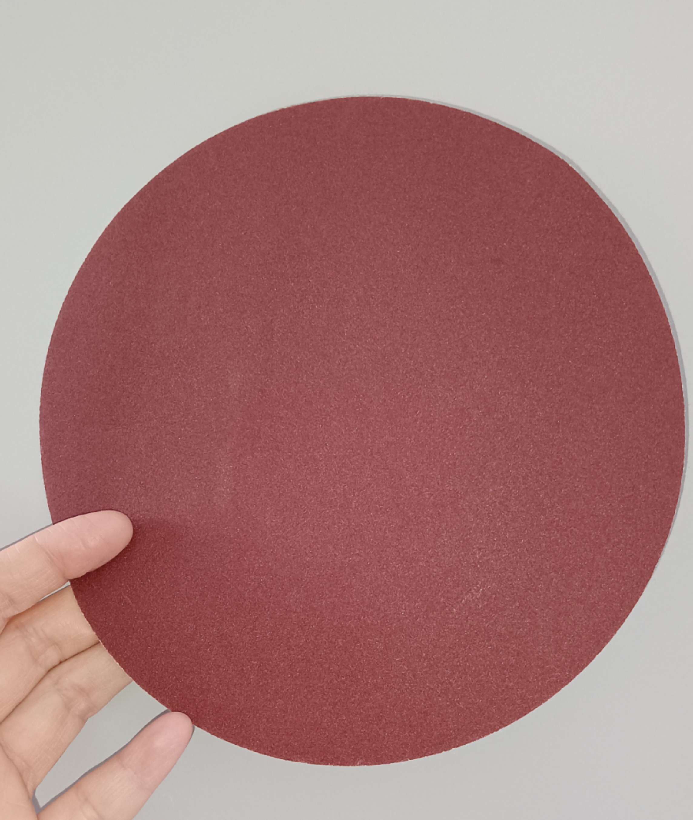 red velcro disc