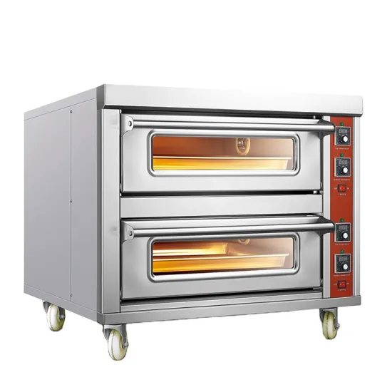 Industrial Bread Baking 2 Layers 2 Trays Classic Series Electric Oven