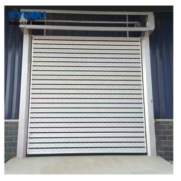 High Speed Aluminum Spiral Door with Wind Resistance