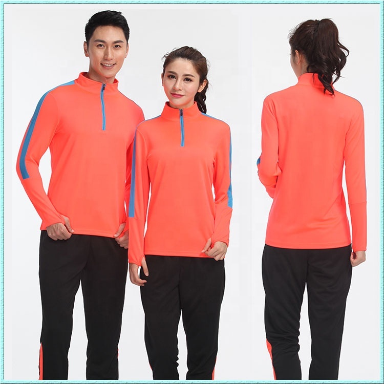 Training Football Jacket Top Quality Men Soccer Tracksuit
