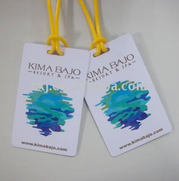 PVC Lanyard Baggage Tag
