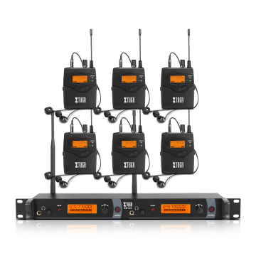 IEM1200 Wireless In-Ear Monitor System - 2 Channels, 6 Bodypacks