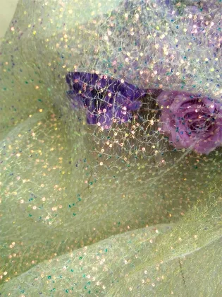 bead embroidery blink textile