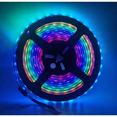 RGB LED Strip Lights SMD 2835/2811 with Remote for Party, Christmas, and Garden Decor
