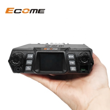 ECOME MT-690 Dual Band VHF UHF Radio a lungo raggio di base Walkie talkie comunicatore mini auto mobile radio