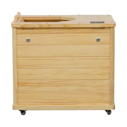 Harvia Cedar Sauna with Infrared Features and Accessories