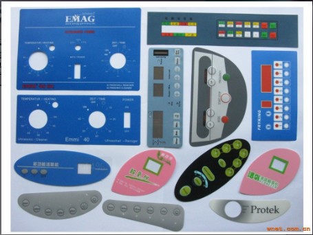 Placa de identificación de PVC de gran tamaño