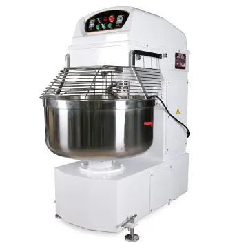 China Wholesale Good Price and Quality 130L Dough Mixer Double Speed Flour Dough Kneader with Computerized Control Panel