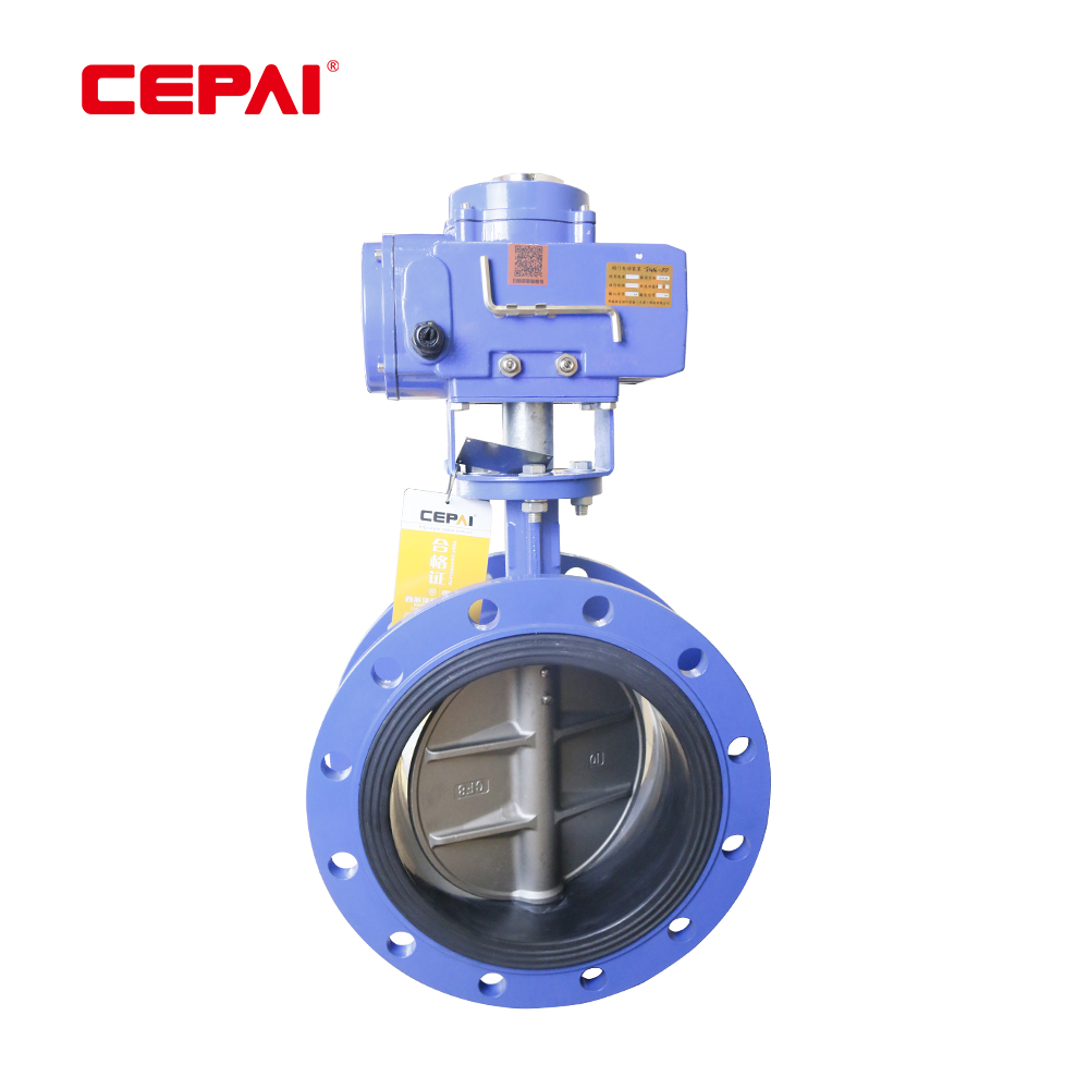 Electric Rubber Lined Butterfly Valve