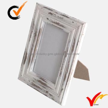 Shabby chic wood photo frame