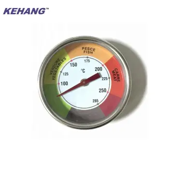 Stainless Steel Surface Bimetal Grill Thermometer - Temperature Instruments