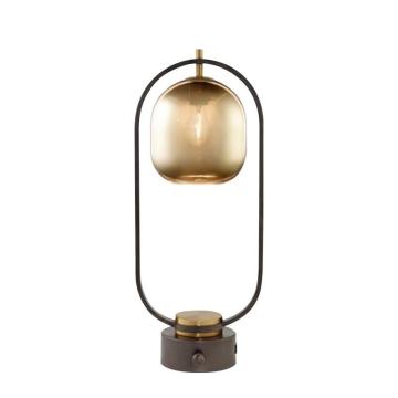 INSHINE Round Annular Metal Table Lamp
