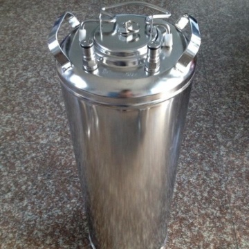 Brand New Stainless Steel 5 Gallon Home Brew Ball Lock Keg with Pressure Relief Valve
