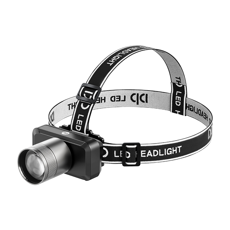 01-7260A-High Lumen Rechargeable LED Headlamp Headlight Adjustable Rotatable
