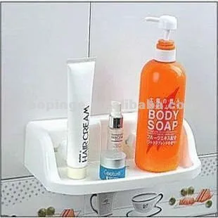 Plastic Bathroom Holder with Suction Cup