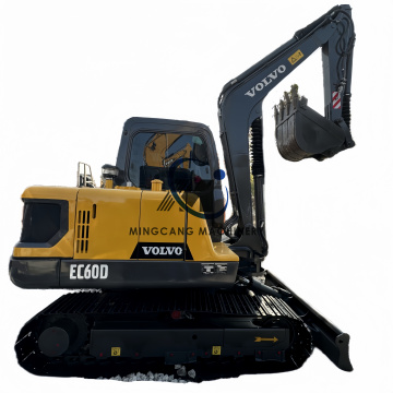 Volvo EC60, EC55 e EC60D di alta qualità EC60D Mini Excavatori idraulici in vendita