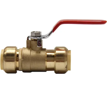 China Factory Brass Sharkbite Style Fittings for PEX, Copper, and PVC Pipes