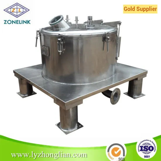 PS800 High Efficient Stainless Steel Flat Filter Centrifuge