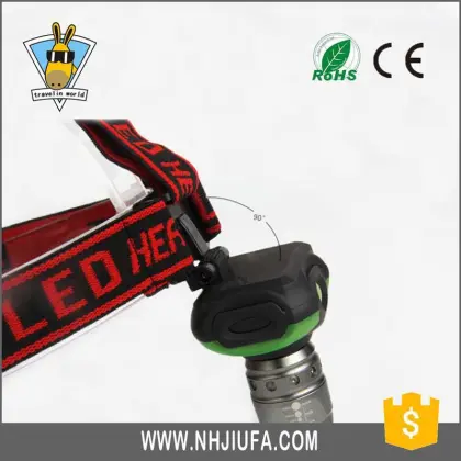 Low price led flashlight in member viva head lamp