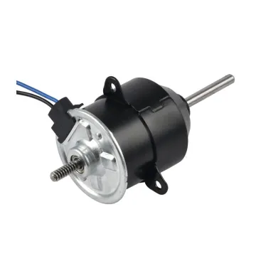 Custom Good Prices BLDC Condenser Fan Motor 12V DC Disc Car Radiator Fan Motor
