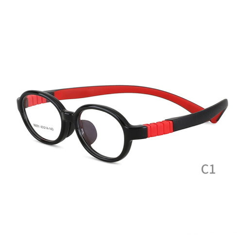 Unbreakable Ultralight Silicone Kids Eyeglass Frames: Safe and Flexible Optic Glasses for Boys and Girls