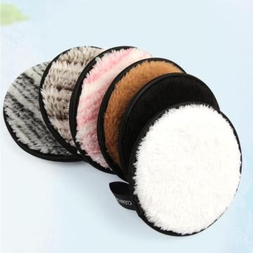 1pc Makeup Remover Puff Reusable Soft Washable Facial Microfiber Cloth Pads Face Cleaning Remover Towel Healthy Facial Makeup