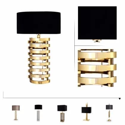 Jansoul Modern Glass Cylinder Table Lamps - Decorative Lighting China