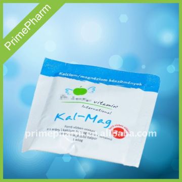 single-serve pouch multi-vitamin granule agent