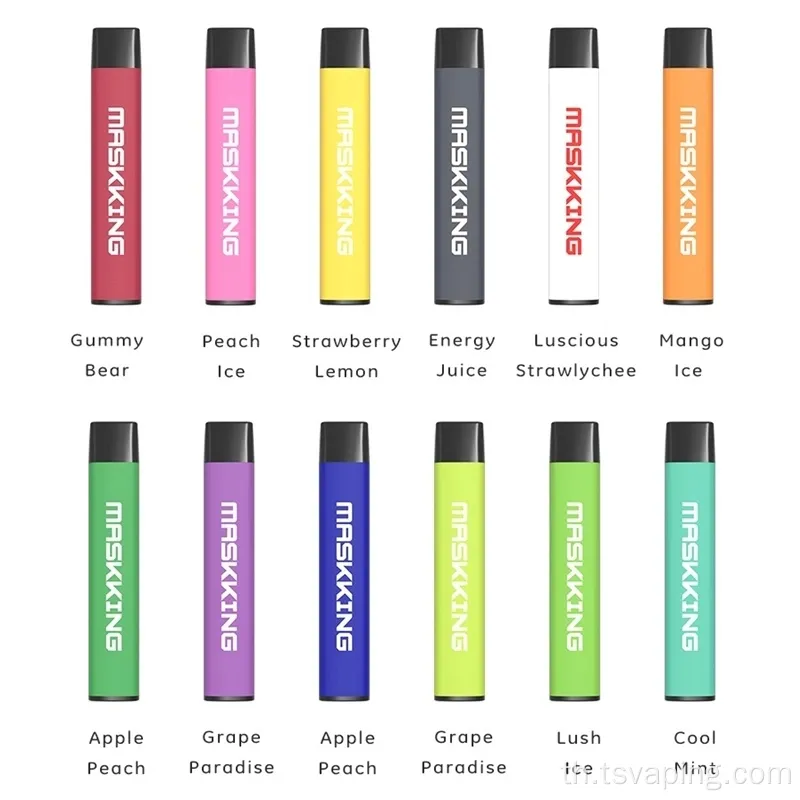 oem vape maskking disposecil e-cigarette 400 พัฟ