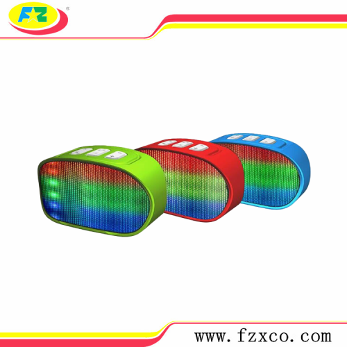 FM LED Bluetooth Speaker with Alarm Mode