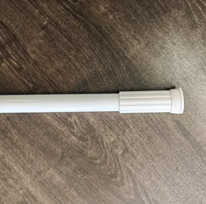 Customizable Telescopic Aluminium Shower Poles and Curtain Rods for Bathroom