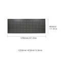 4Ft Wall Mount Metal Tools Pegboard Storage Organizer